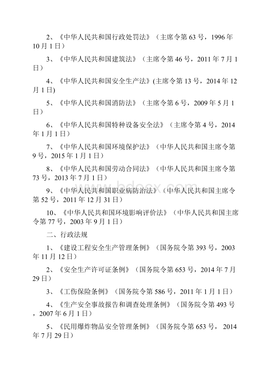 建设工程安全生产法律法规及标准规范清单.docx_第2页