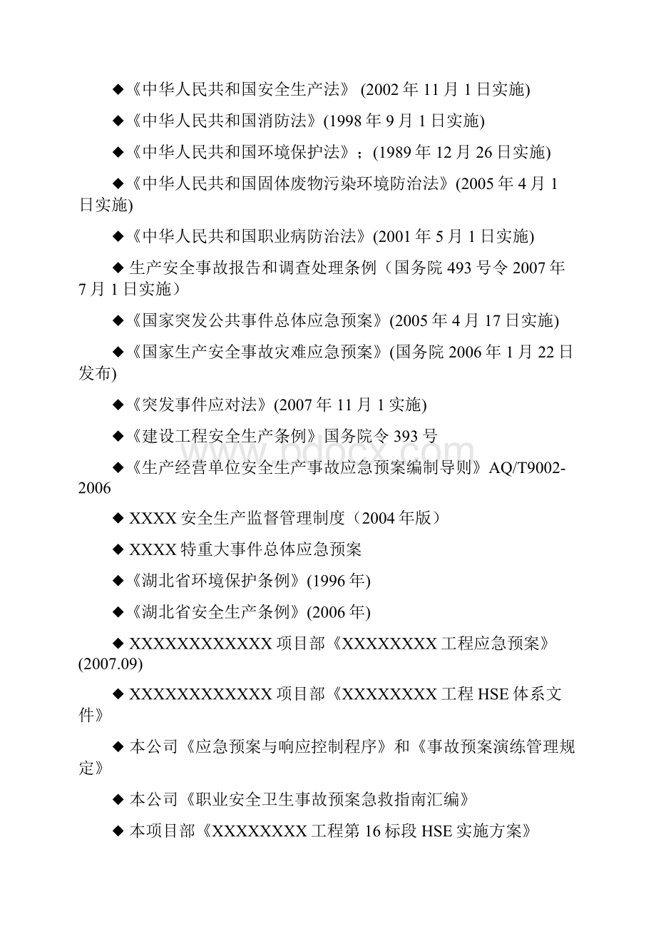 湖北省某隧道工程监理应急预案secret.docx_第2页