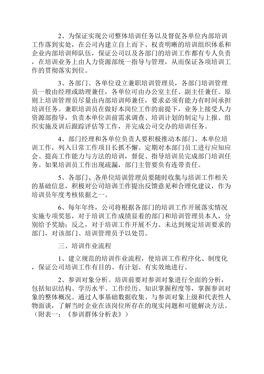 企业培训的管理制度.docx_第2页