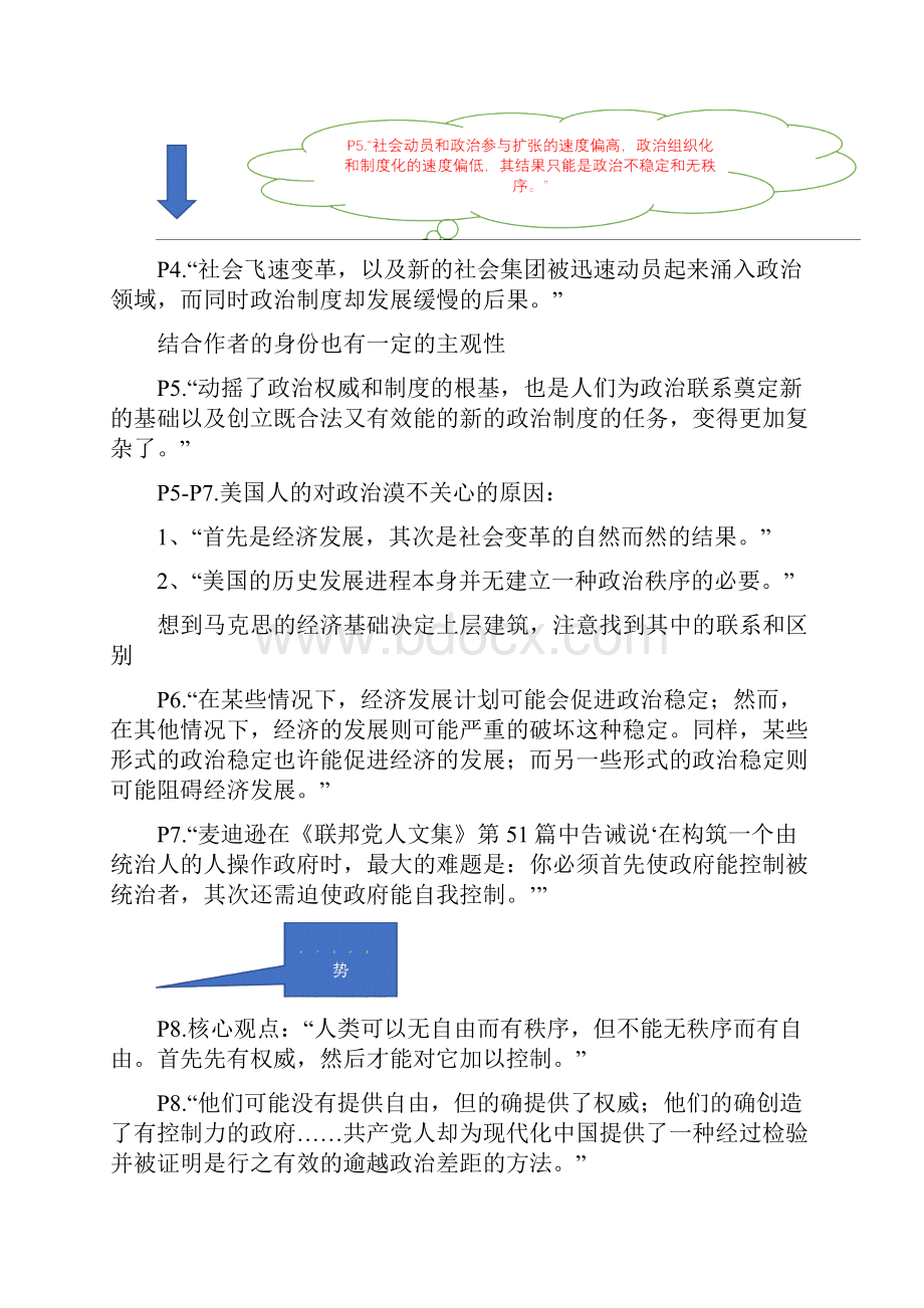 亨廷顿之变革社会中的政治秩序德读书笔记 自动保存的.docx_第3页