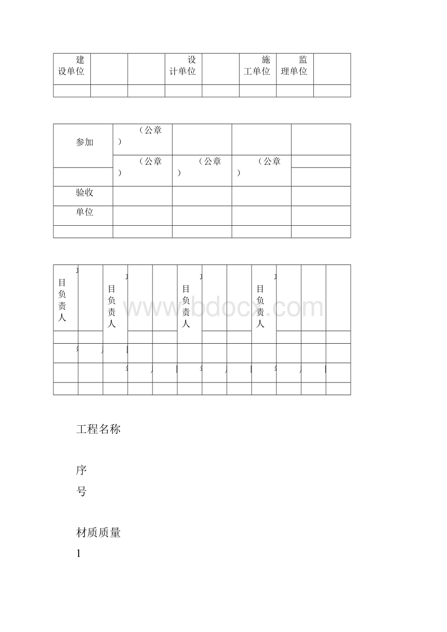 市政给排水管道验收记录表完整docx.docx_第3页