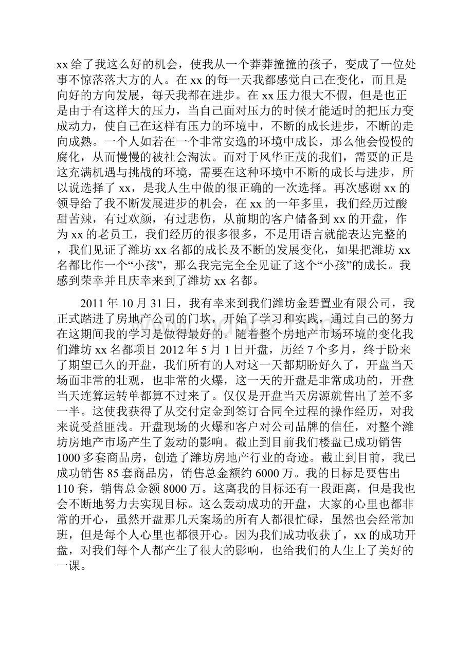 置业顾问工作总结及工作计划.docx_第2页