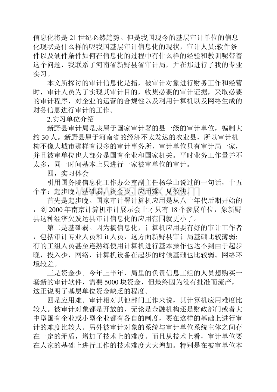 审计实习报告总结三篇完整版.docx_第2页