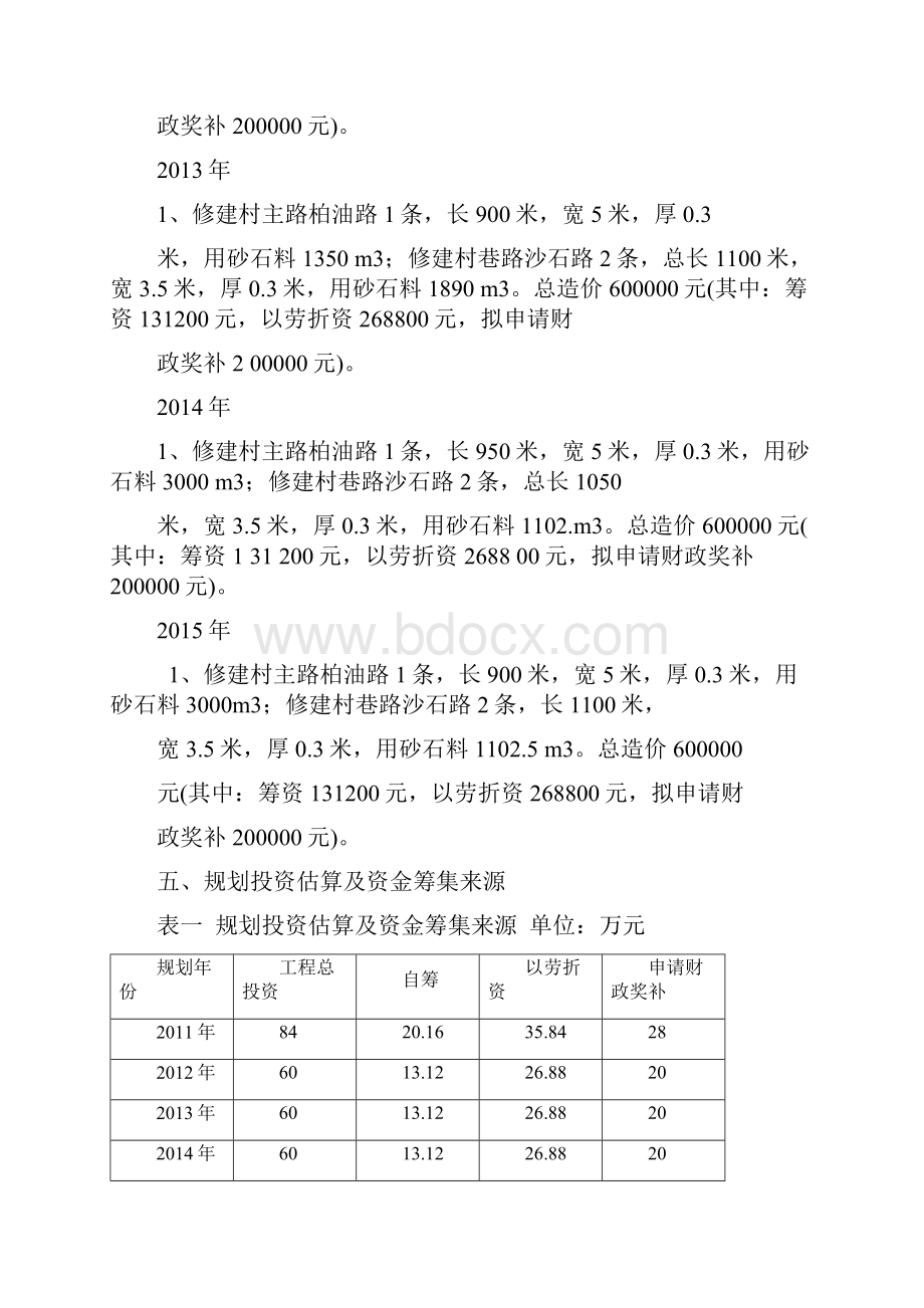 村级公益事业建设项目规划.docx_第3页