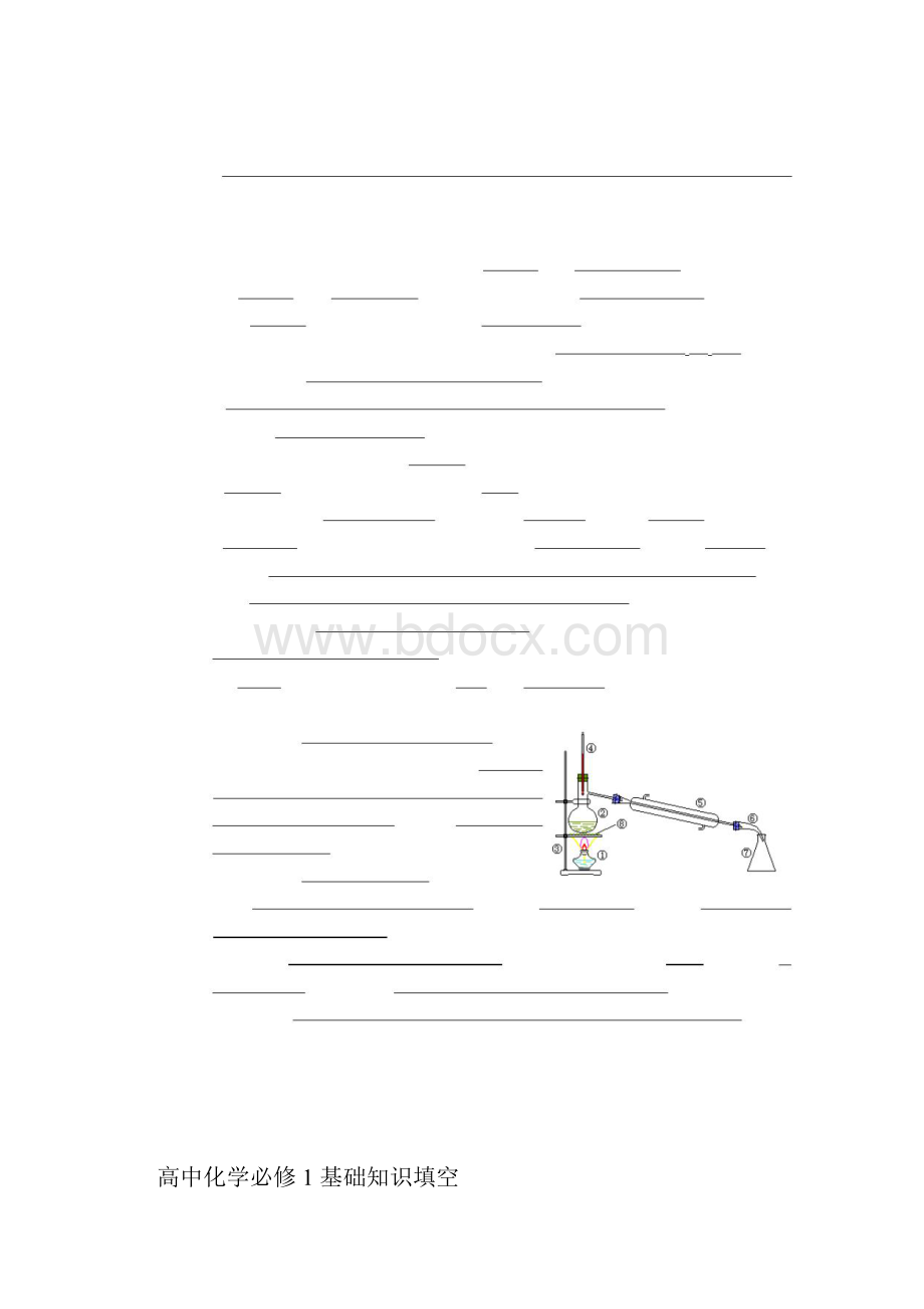 高中化学必修1基础知识填空.docx_第2页