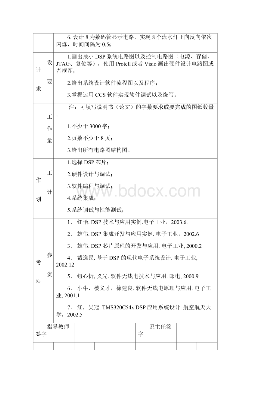 基于DSP的流水灯系统设计说明.docx_第2页