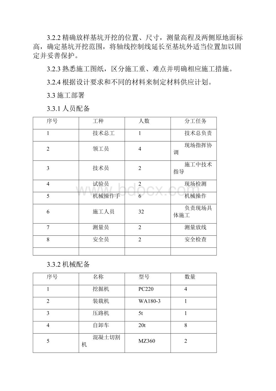 10KV综合电力管沟土建施工技术方案.docx_第3页