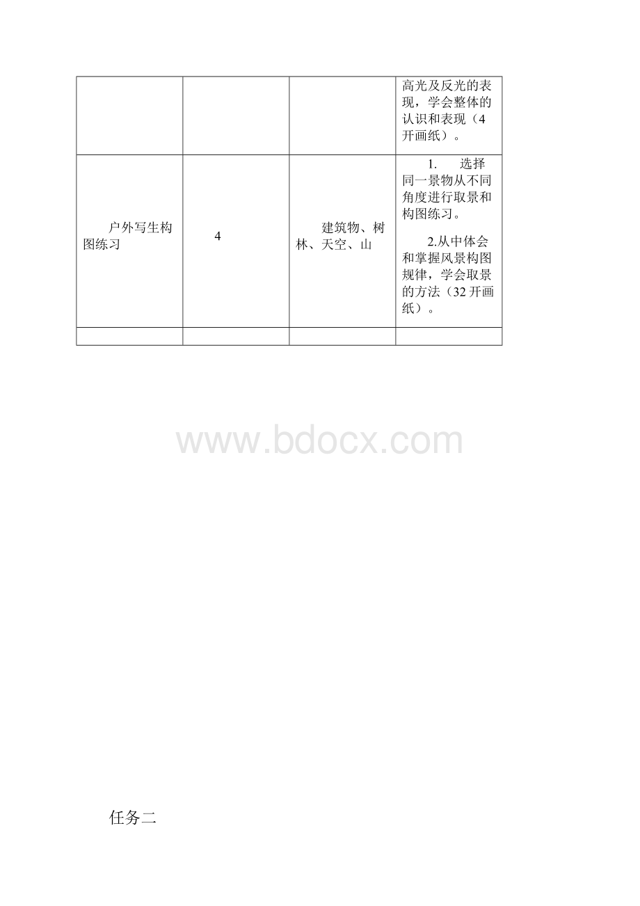 中央电大素描1作业及参考答案.docx_第2页