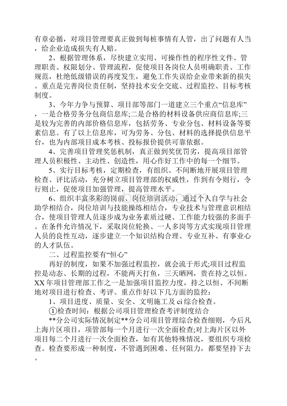 产业项目管理工作总结.docx_第3页