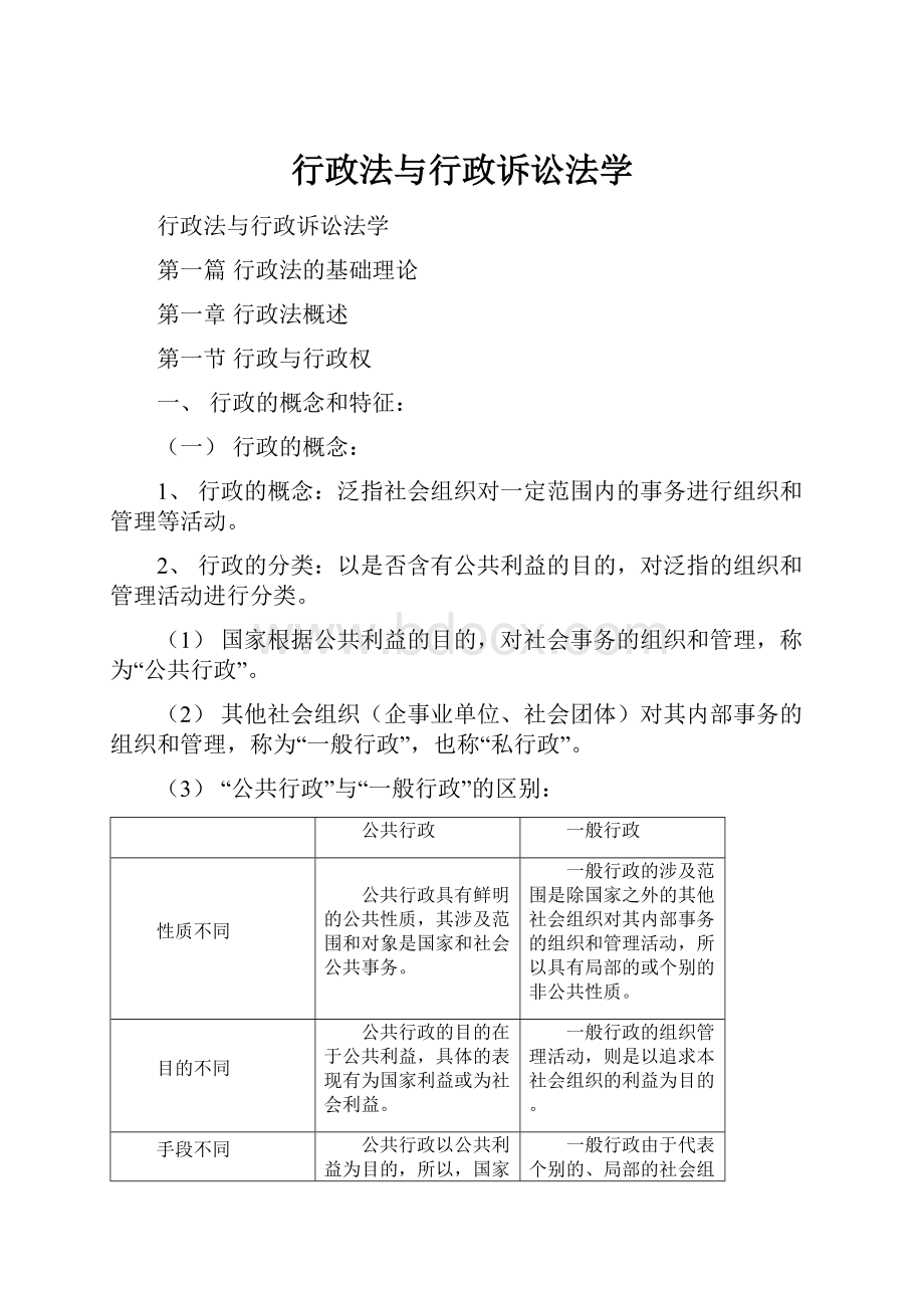 行政法与行政诉讼法学.docx_第1页