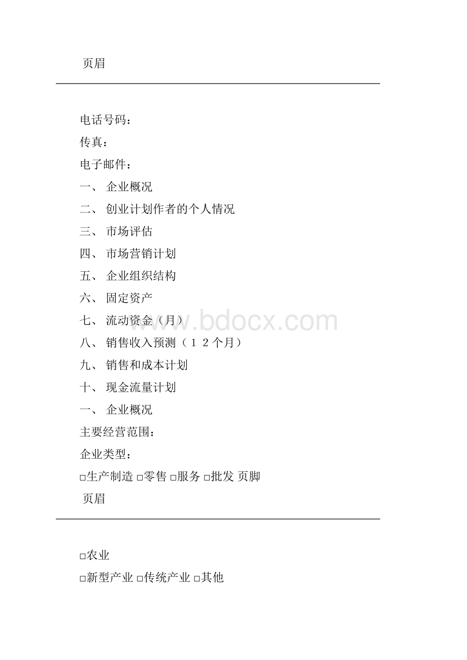 新品牌计划书编写框架.docx_第2页