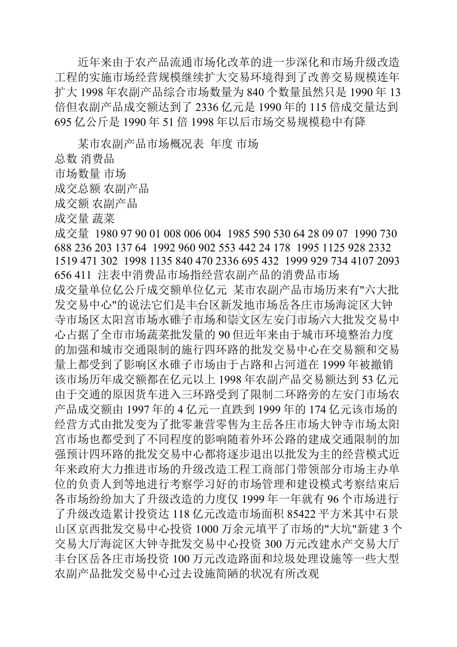 农业农产品批发交易中心及配送中心项目可行性计划书.docx_第2页