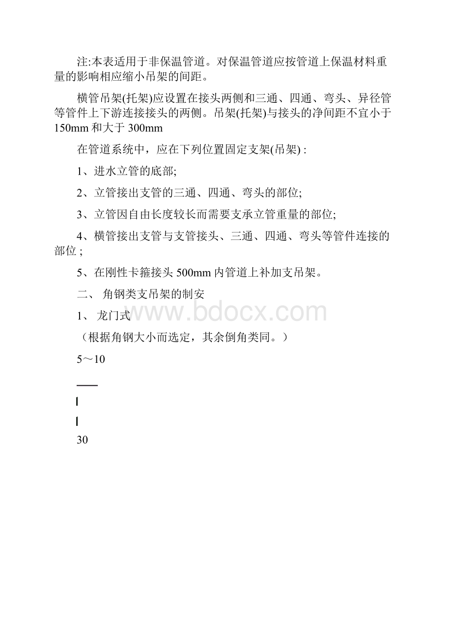 钢结构厂房消火栓系统固定支架做法预案.docx_第2页