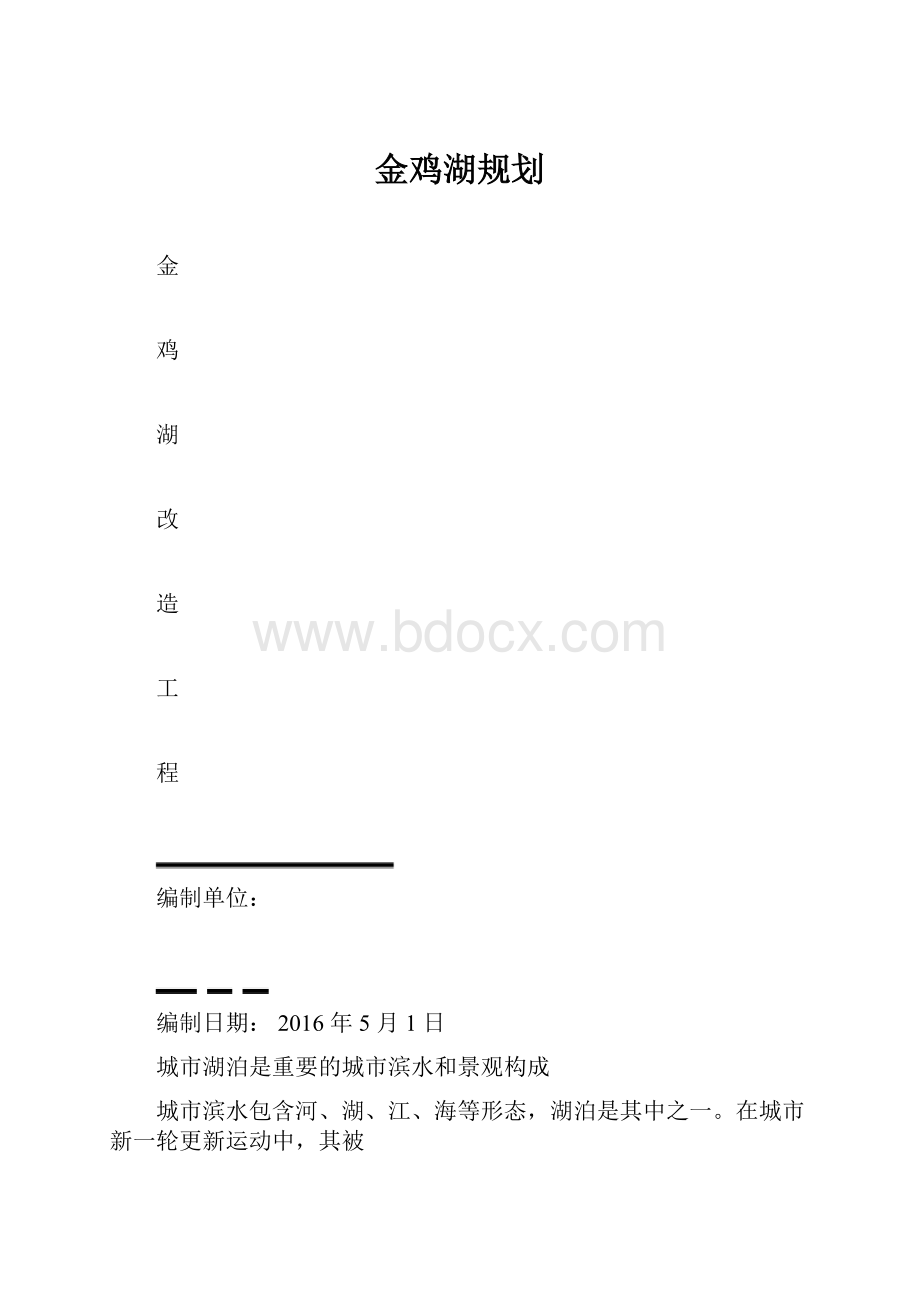 金鸡湖规划.docx_第1页