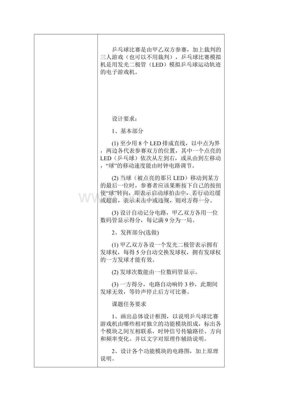 强烈推荐乒乓球比赛模拟机的设计毕业论文.docx_第2页