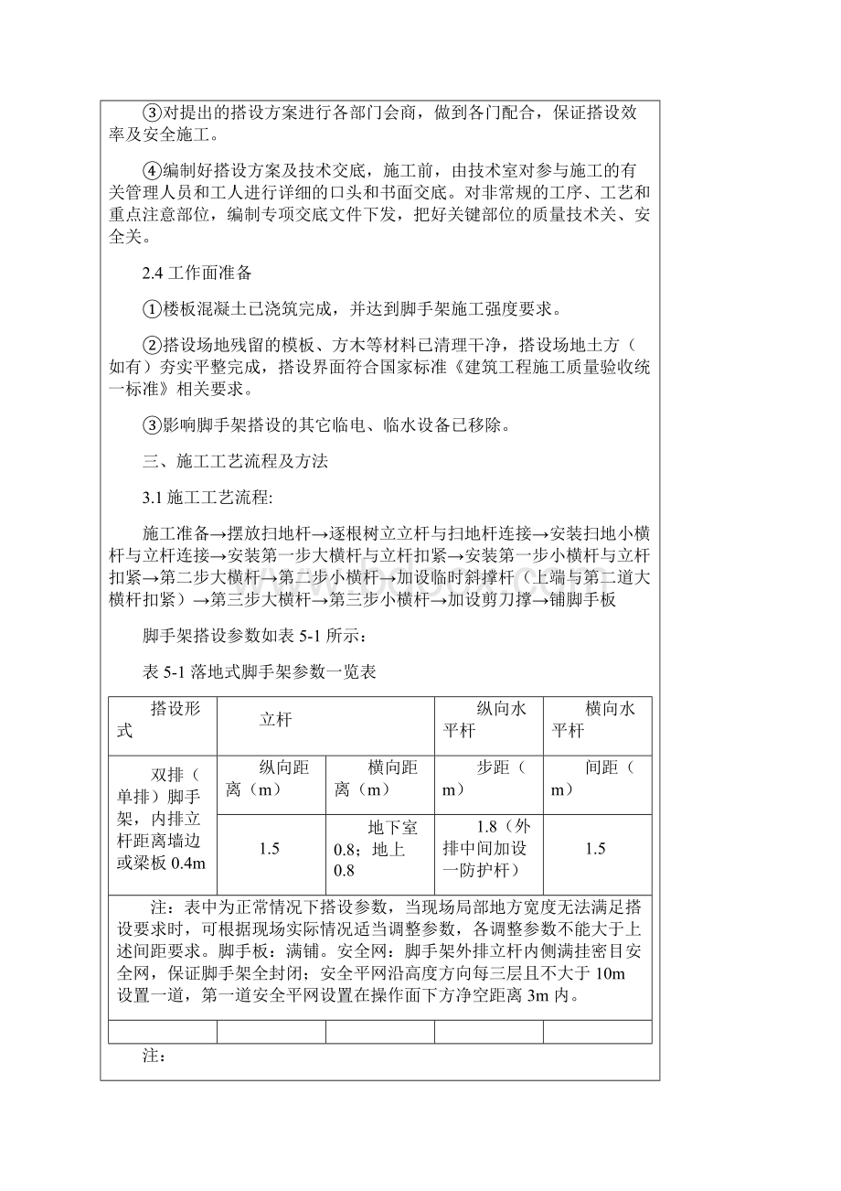 脚手架搭设技术交底.docx_第2页