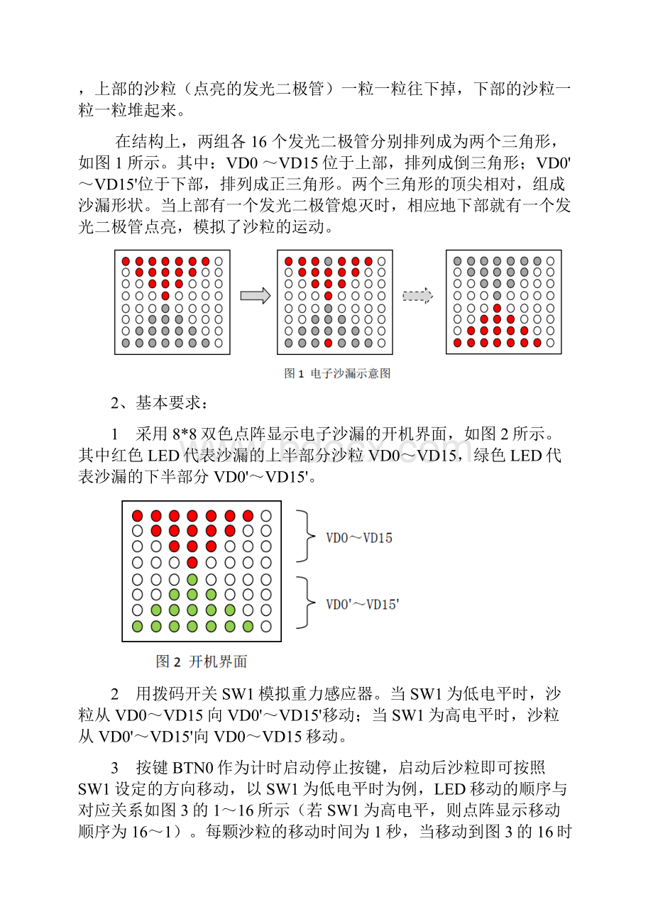 北邮数电实验电子沙漏实验报告.docx_第2页