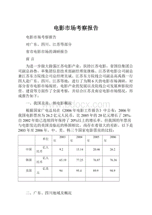 电影市场考察报告.docx