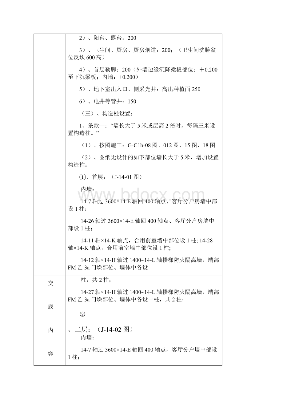 14#楼蒸压加气混凝土砌块分项工程质量技术交底卡GD2301003.docx_第2页