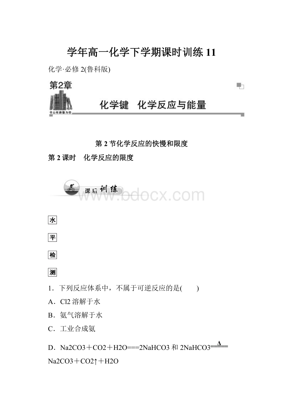 学年高一化学下学期课时训练11.docx_第1页