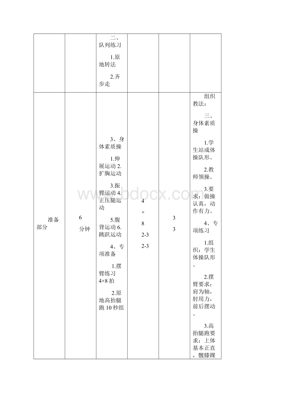 米耐久跑课时计划.docx_第2页