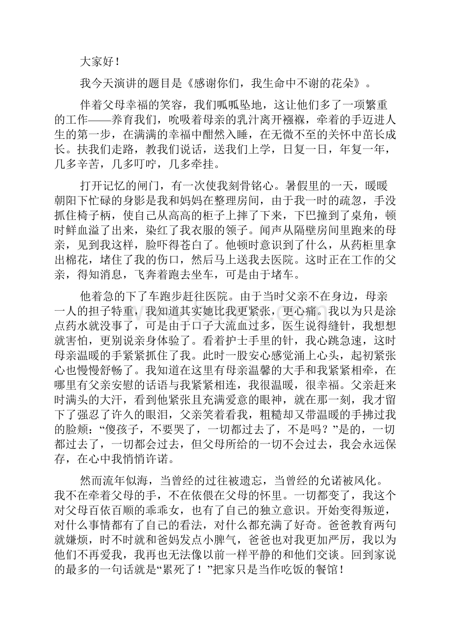 感恩父母的演讲稿五篇.docx_第3页