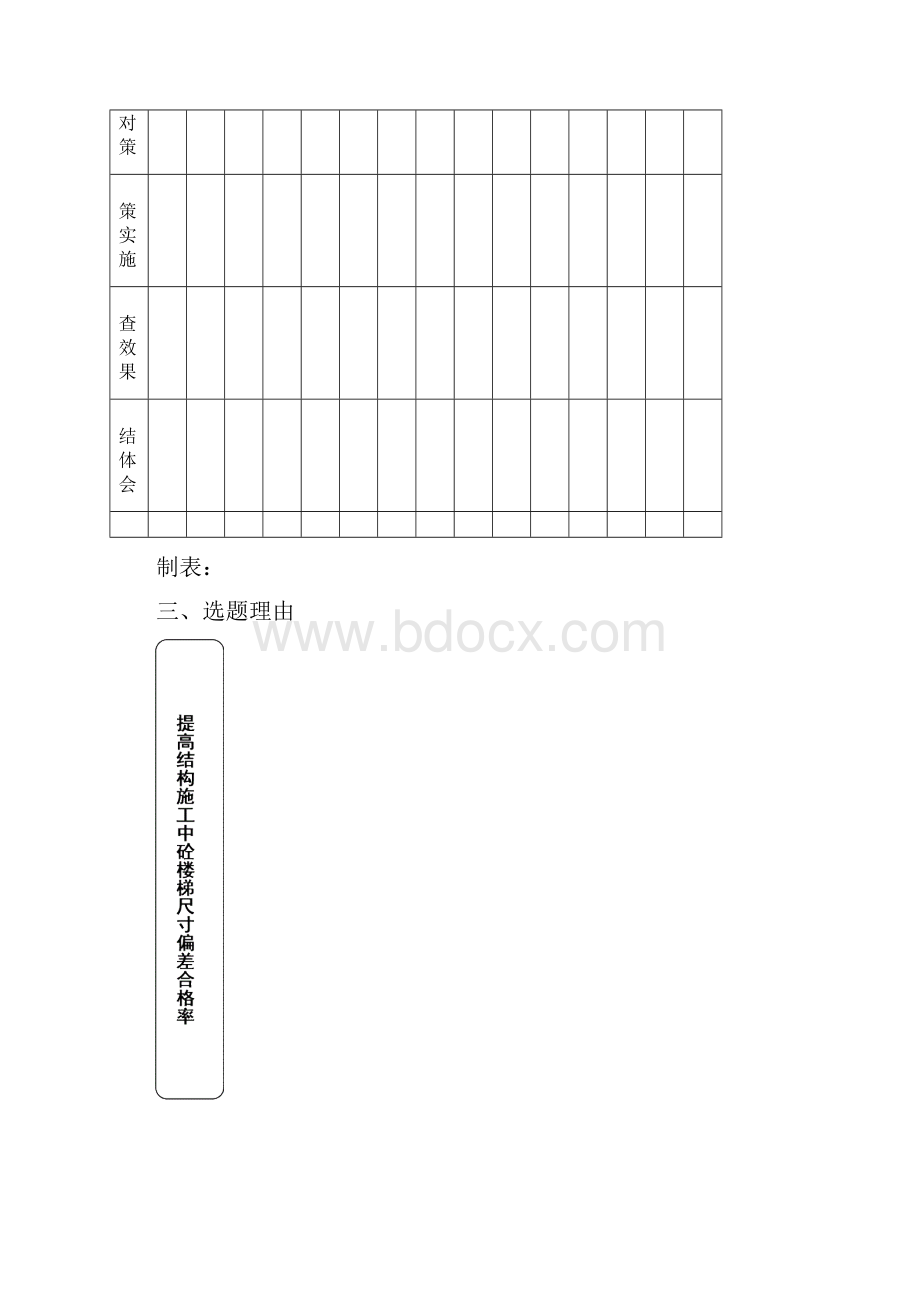 提高结构施工中砼楼梯尺寸偏差合格率.docx_第3页