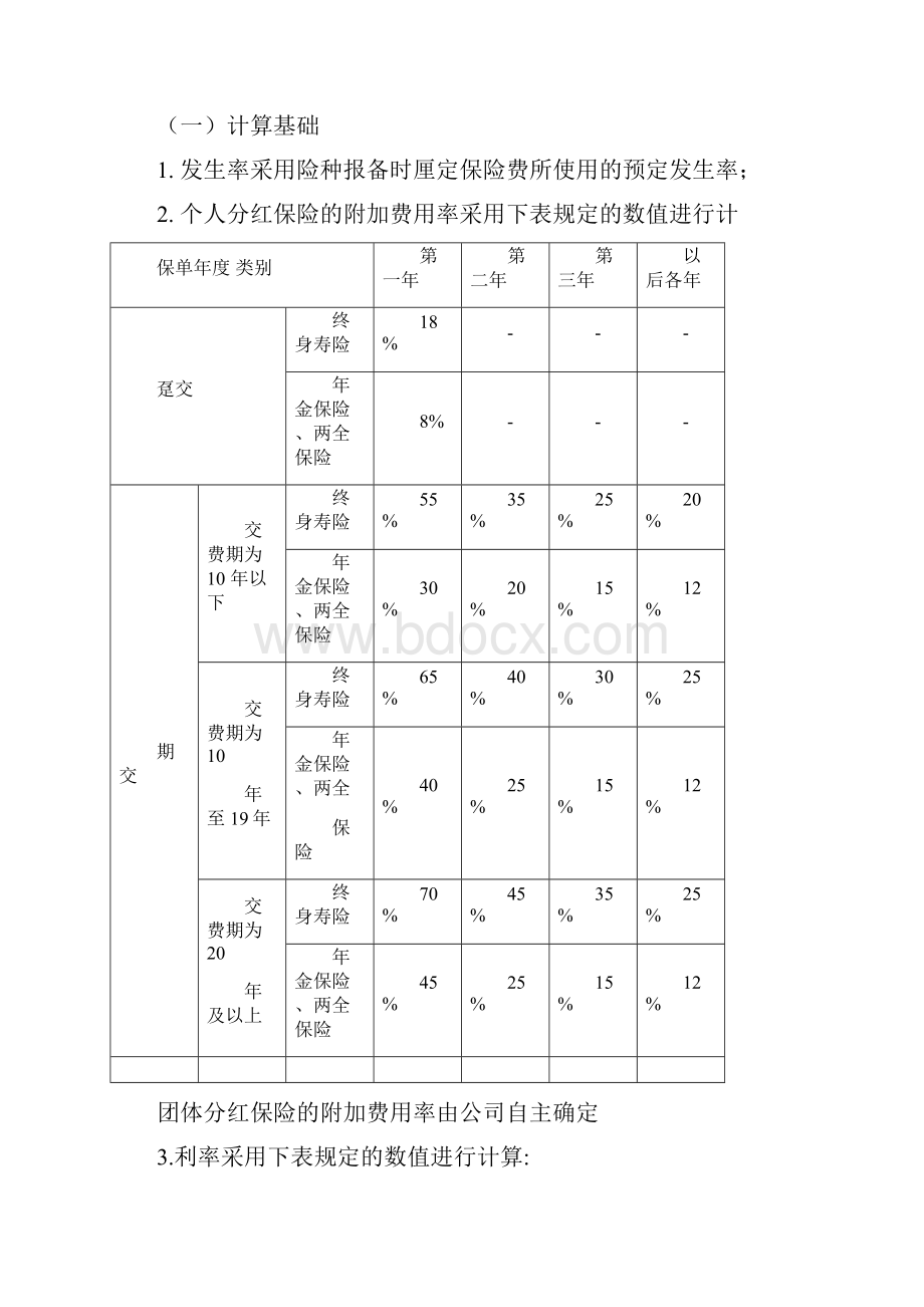 分红保险精算规定.docx_第3页