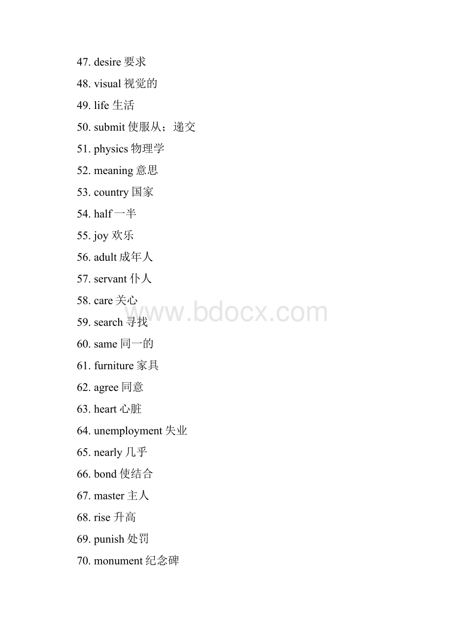 高考英语单词3500乱序版汇编.docx_第3页