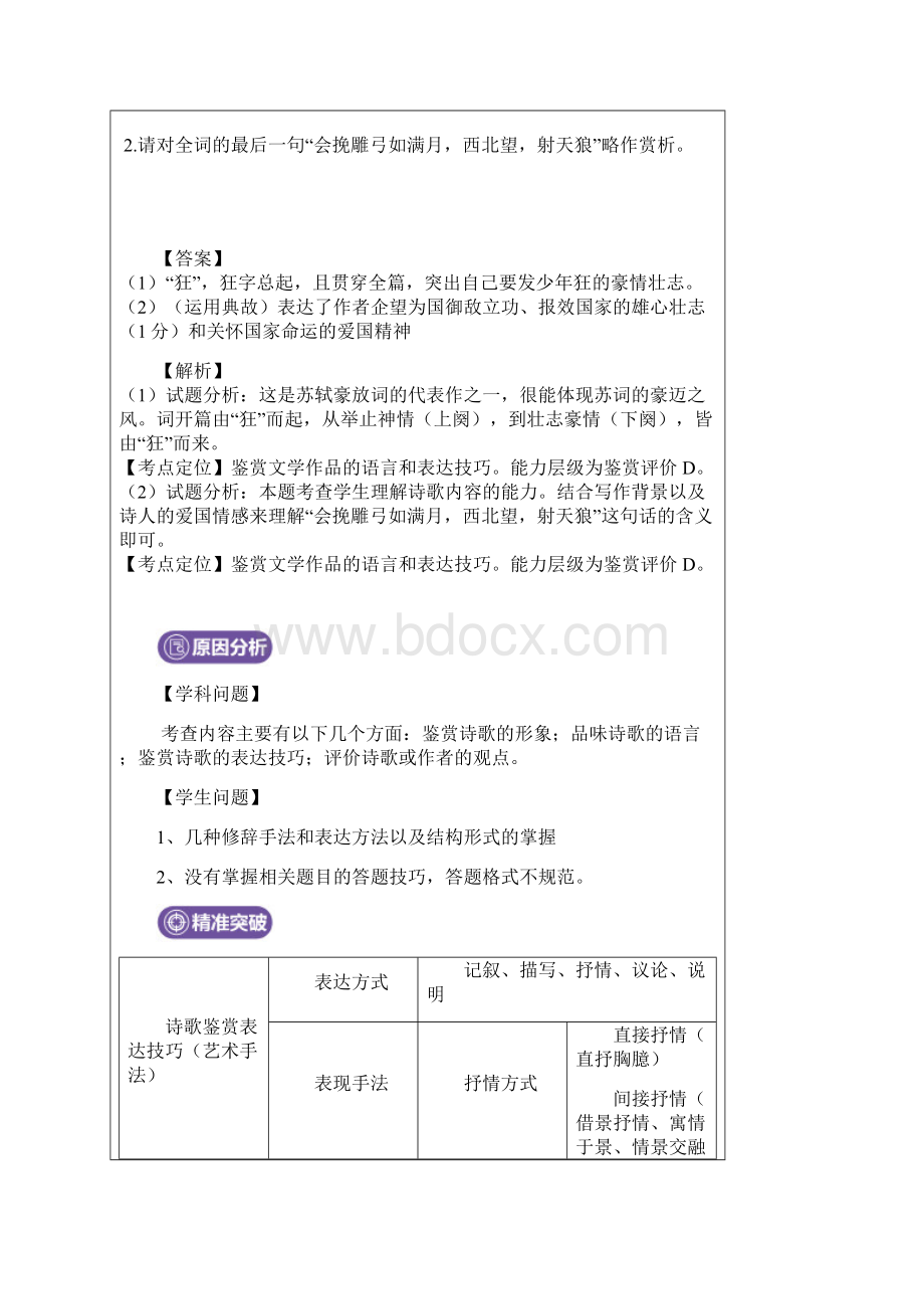 新课标版高考古诗词鉴赏表达技巧精选文档.docx_第3页