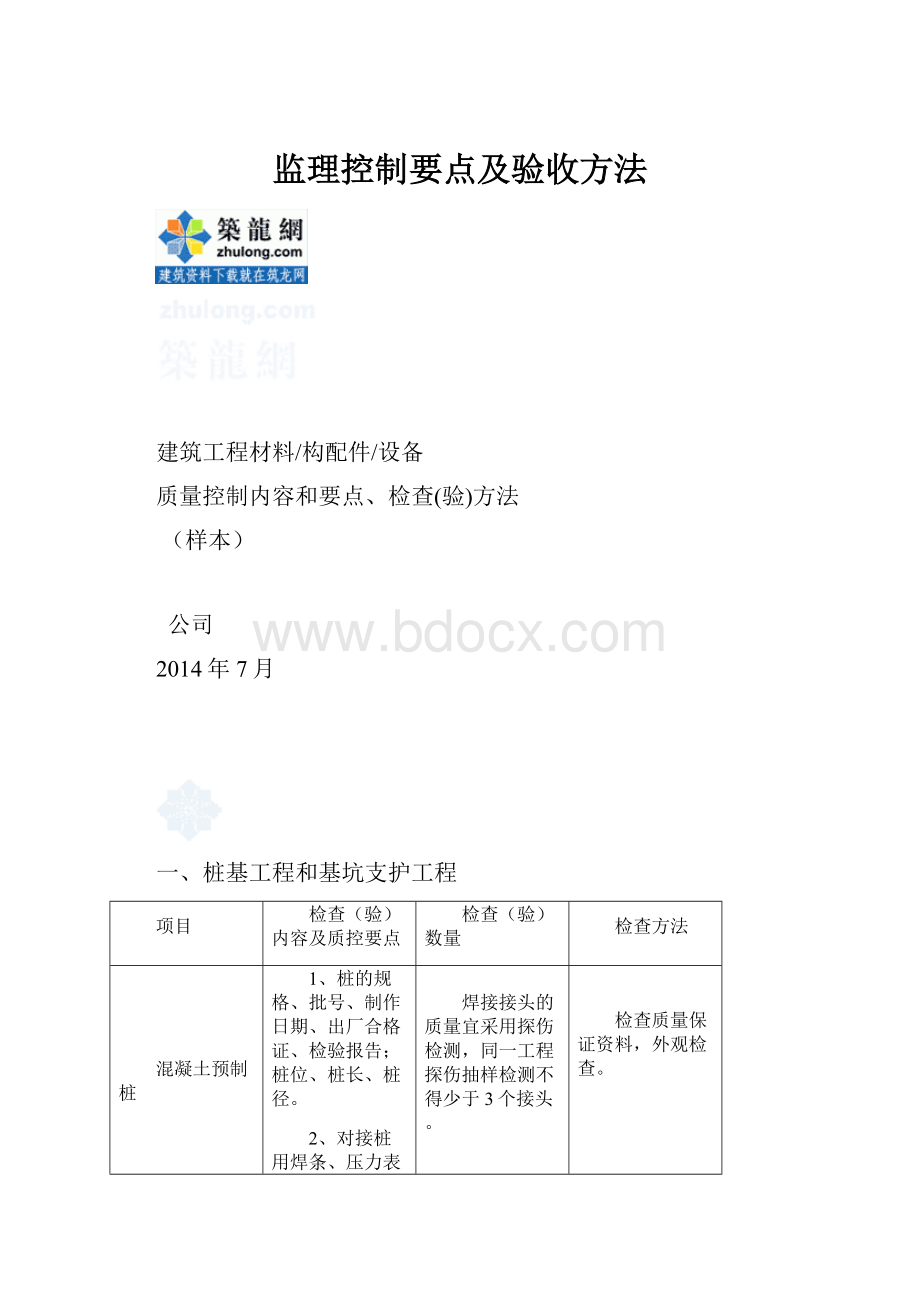 监理控制要点及验收方法.docx_第1页