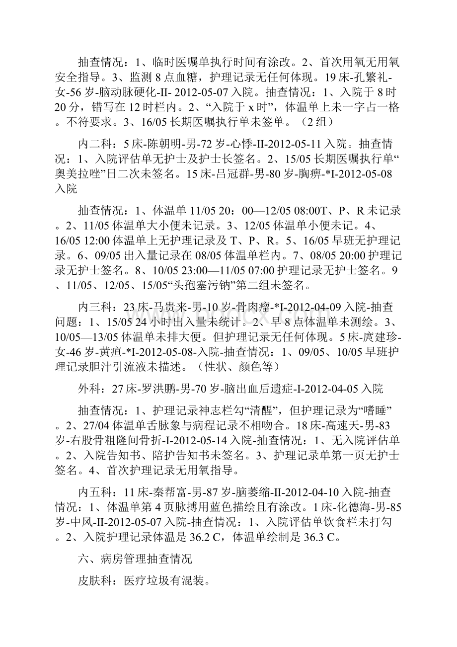 第二季度护理质控检查情况通报.docx_第3页