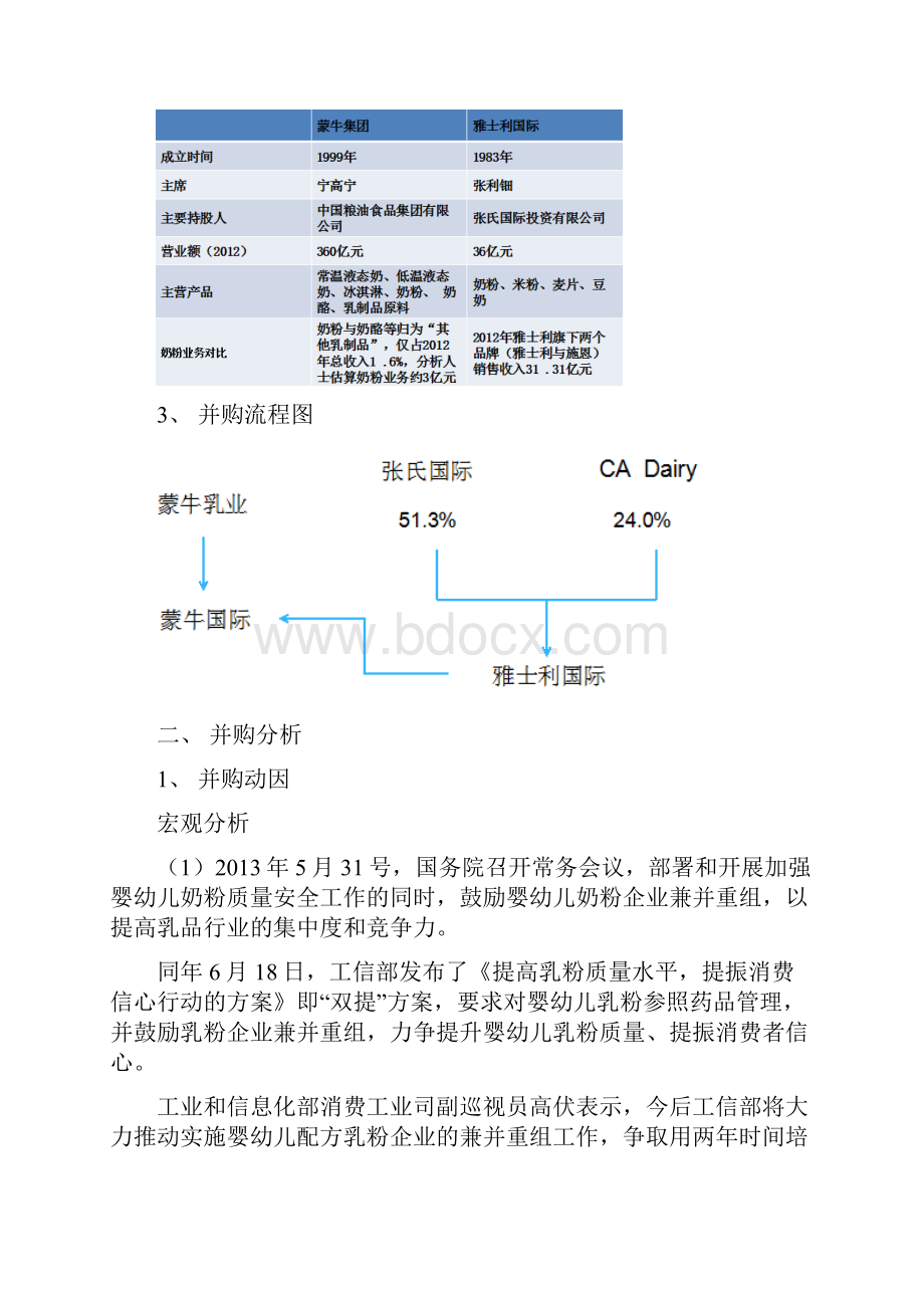 蒙牛收购雅士利案例分析.docx_第3页