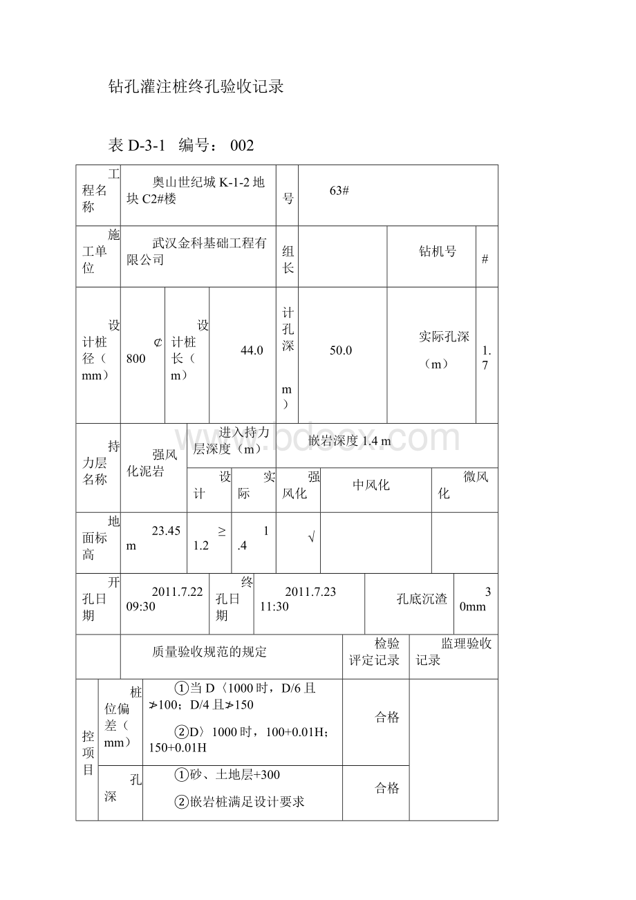 钻孔灌注桩终孔收记录.docx_第3页