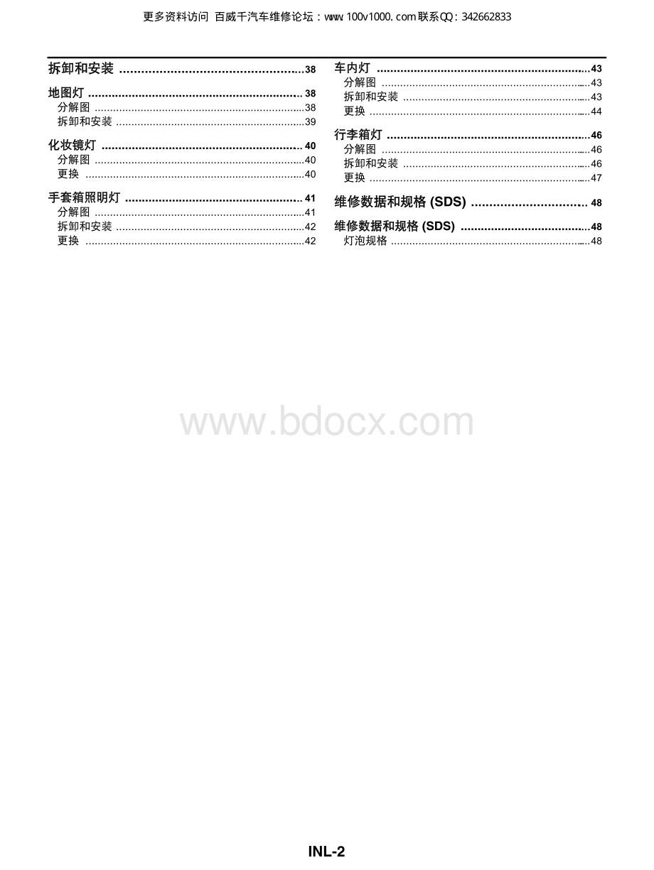 2012东风日产轩逸维修手册_INL.pdf_第2页