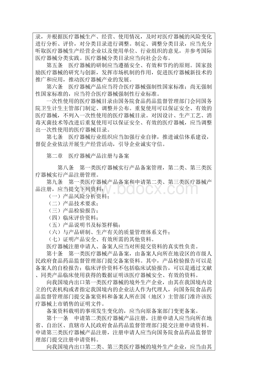 新版医疗器械监督管理条例.docx_第2页