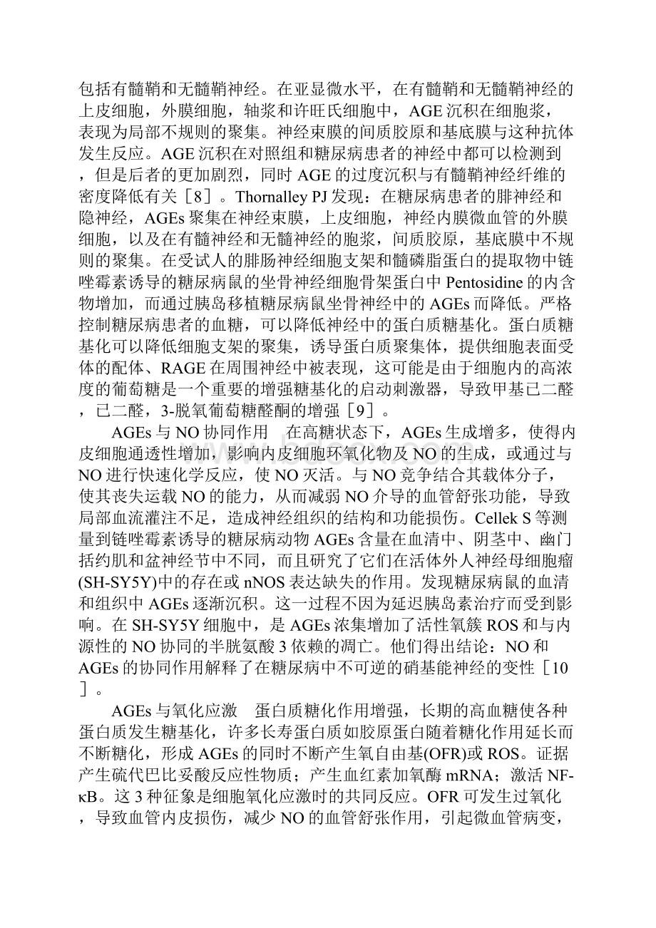 晚期糖基化终产物与糖尿病周围神经病变.docx_第3页