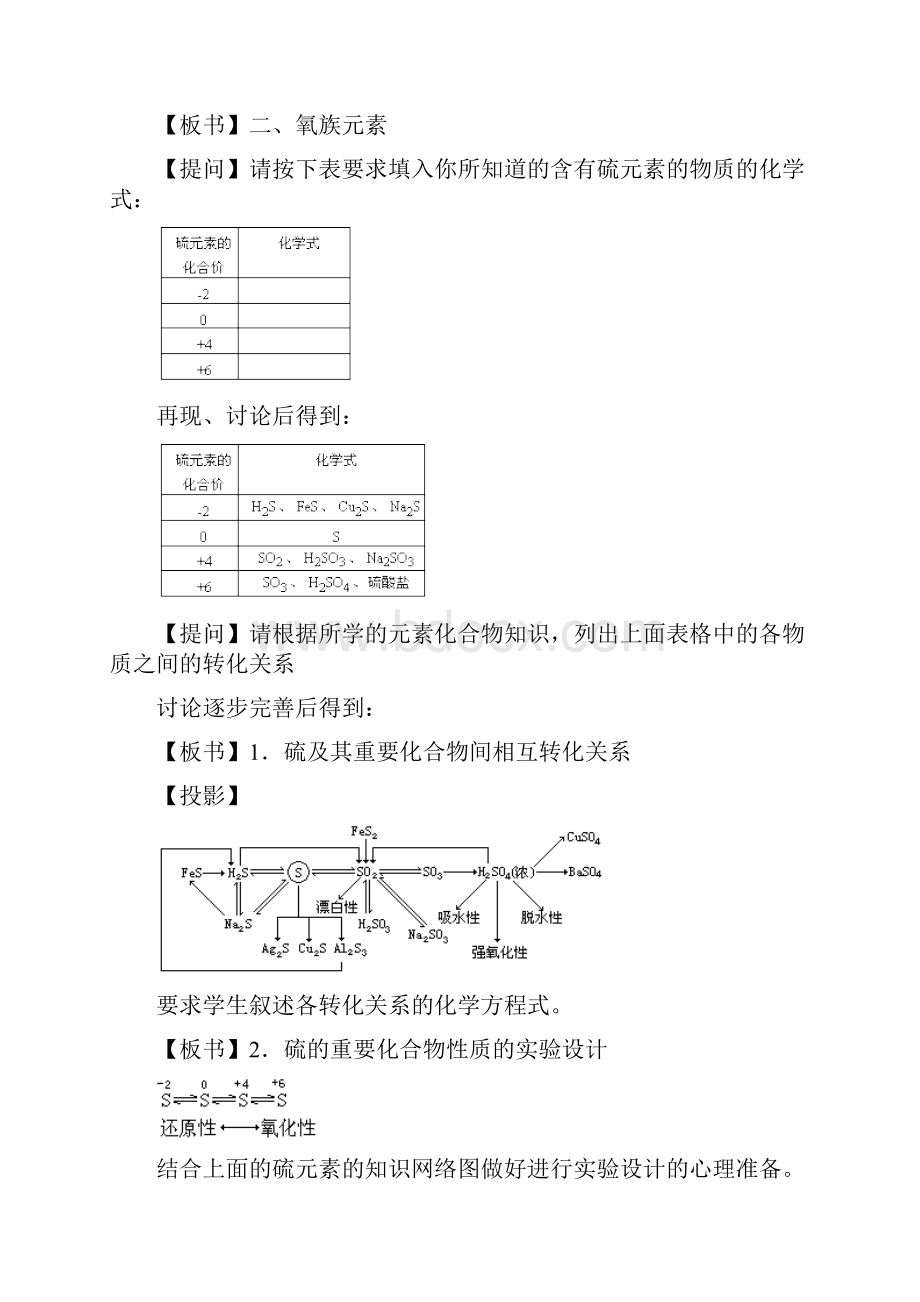 高考化学氧族元素测试.docx_第2页