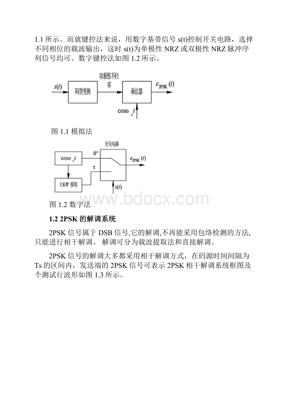 数字通信作业4psk2PSK分析有完整程序.docx_第2页