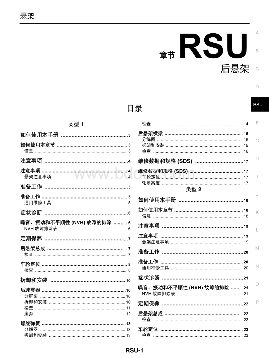 2012东风日产轩逸维修手册_RSU.pdf
