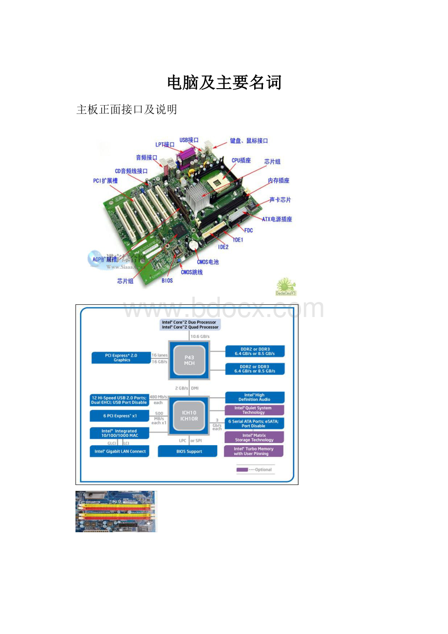 电脑及主要名词.docx_第1页