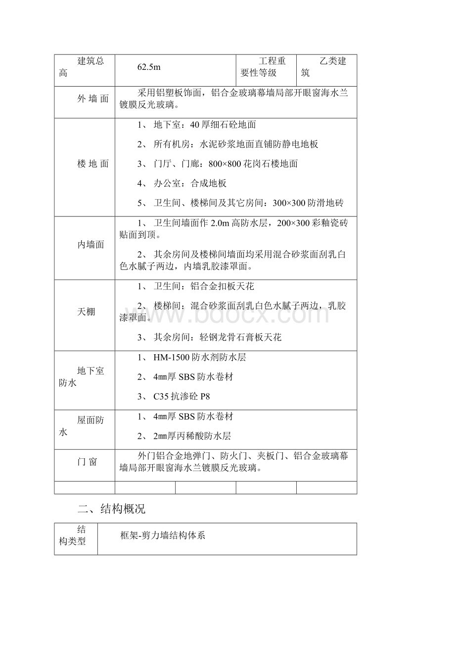 联通通信枢纽楼施工组织设计.docx_第2页