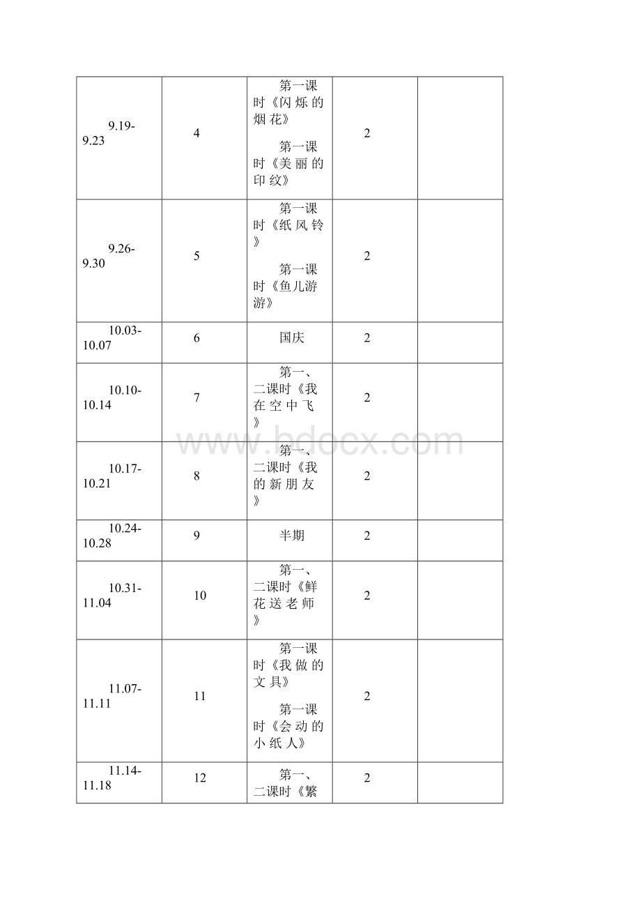 第一学期一年级美术教案人民教育出版社.docx_第3页