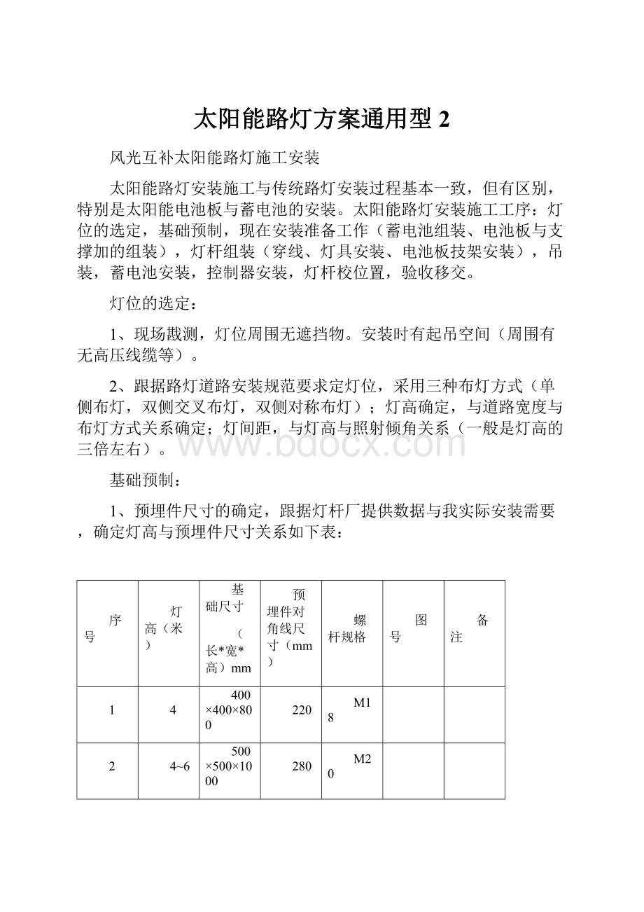 太阳能路灯方案通用型2.docx