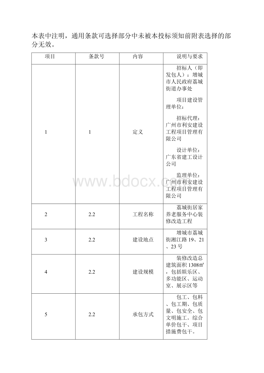 荔城街居家养老服务中心装修改造工程.docx_第3页