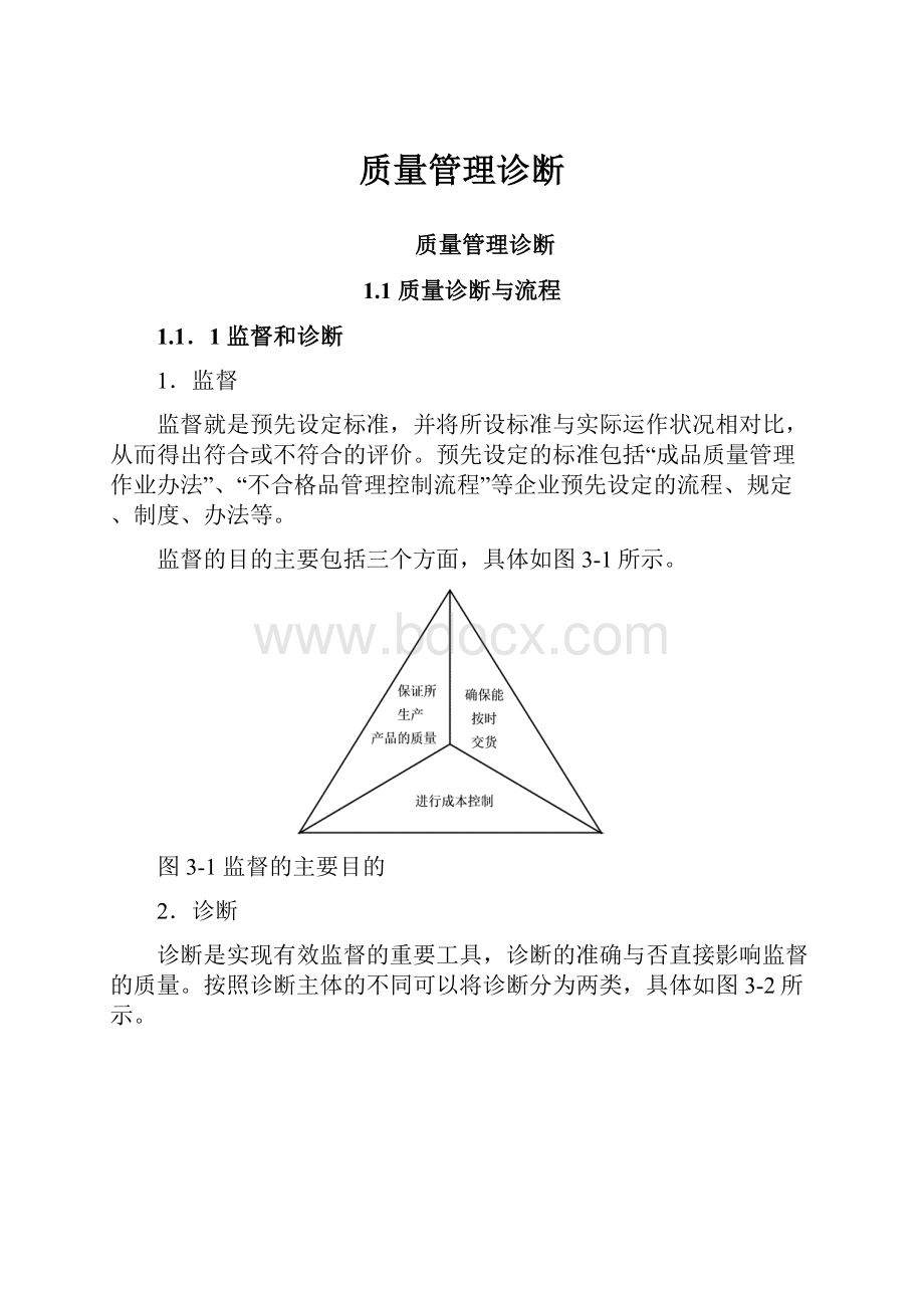 质量管理诊断.docx