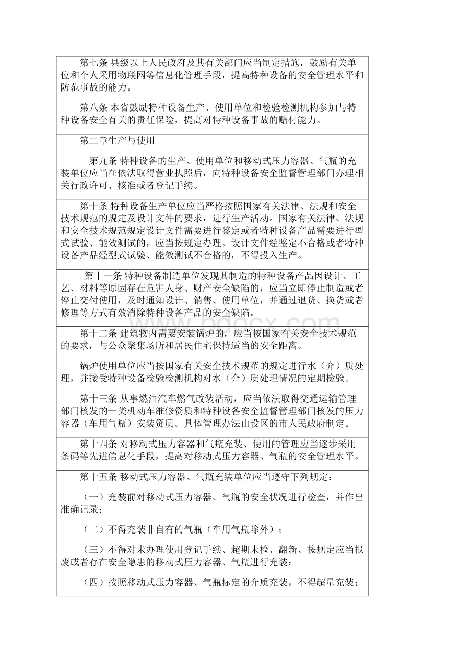 河北省特种设备安全监察规定违法行为法律责任对照表.docx_第2页