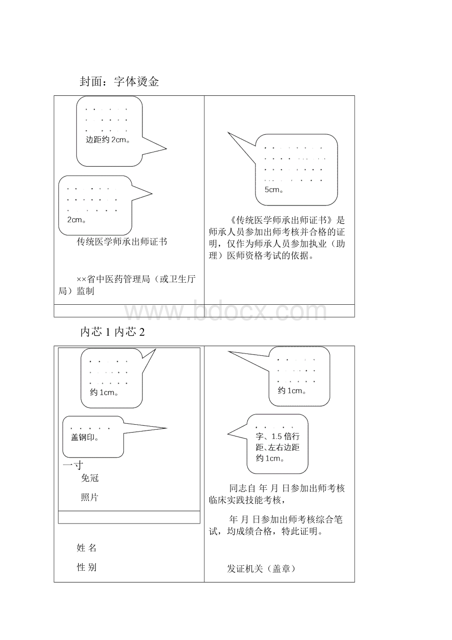 《传统医学师承出师证书》和《传统医学医术确有专长证书.docx_第2页