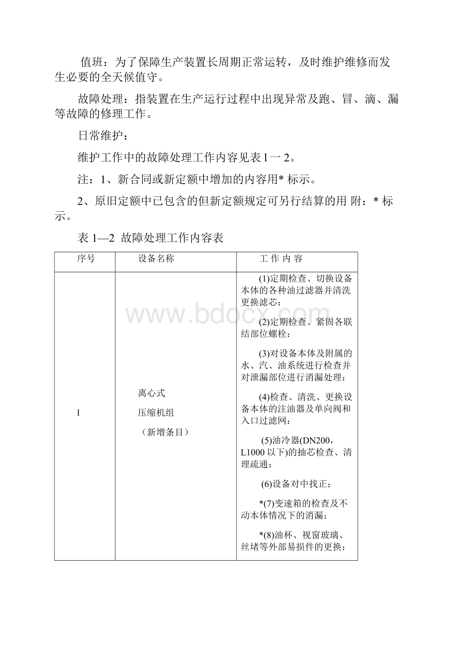 《石油化工行业生产装置维护维修费用定额》.docx_第3页