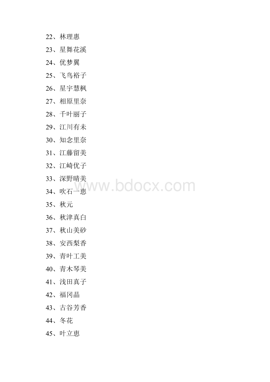 100个日本人名.docx_第2页